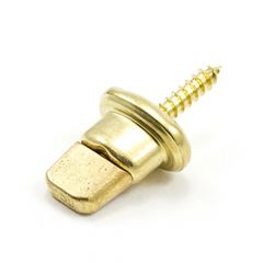 DOT Common Sense Turn Button Screw Stud 91-XB-783247-2E 5/8" Bright Brass 1000-pk