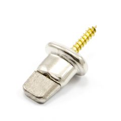 DOT Common Sense Turn Button Double Height Screw Stud #91-XB-783257-2A 5/8" Nickel Plated Brass 1000-pk