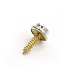 DOT® Durable™ Screw Stud 93-XX-103627-2A Nickel-Plated Brass / Steel Screw 5/8" 1000 pack
