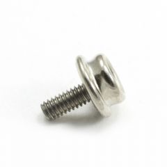 DOT® Durable™ Screw Stud 93-X8-107044-1A Nickel-Plated Brass / Stainless Steel Screw 3/8" 100 pack
