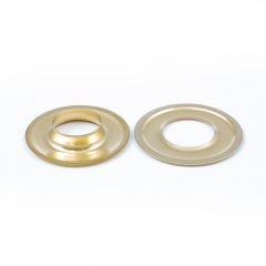 DOT® Grommet with Plain Washer #6 Brass 13/16" 10-gross (1440)