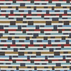 Sunbrella by Mayer Metal Strips Regatta 434-004 Vollis Simpson Collection Upholstery Fabric