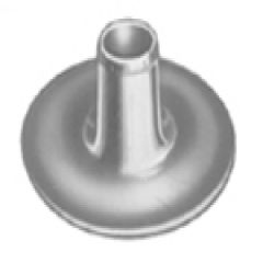 DOT Durable Post 93-BS-10412-2A 1/4 inches Nickel Plated Brass 1000 per pack