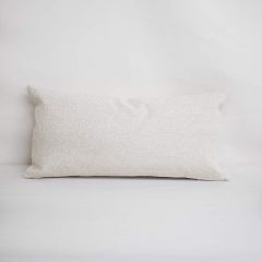 Indoor/Outdoor Sunbrella Surface Pearl - 24x12 Throw Pillow