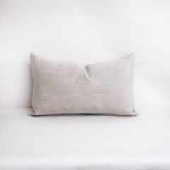 Indoor/Outdoor Sunbrella Echo Ash - 20x12 Throw Pillow