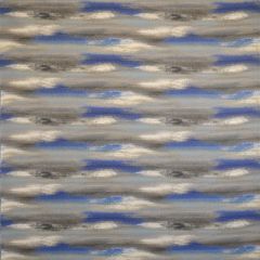 Silver State Sunbrella Watercolor Deep Sea Modern Eclectic Collection Upholstery Fabric