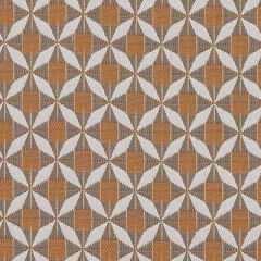 Sunbrella Mosaic Mandarine MOS J195 136 European Collection Upholstery Fabric