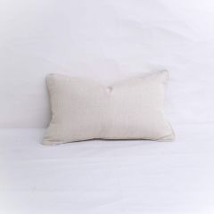 Indoor/Outdoor Sunbrella Linen Canvas - 20x12 Throw Pillow