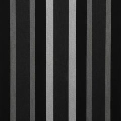 Sunbrella Marco Black 4703-0000 46 Inch Stripes Awning / Marine Fabric