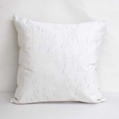 Indoor/Outdoor Sunbrella Frequency Parchment - 24x24 Throw Pillow