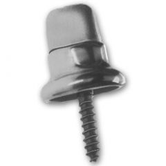 Common Sense® Turn Button 91-XB-783247-1A Nickel Finish 5/8 inch 100 pack