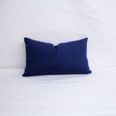 Indoor/Outdoor Sunbrella Canvas Navy - 20x12 Throw Pillow Cover Only (quick ship)