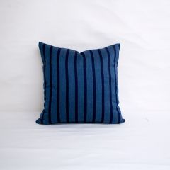 Indoor/Outdoor Sunbrella Strickland Denim - 18x18 Throw Pillow (quick ship)