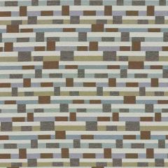 Sunbrella by Mayer Metal Strips Driftwood 434-000 Vollis Simpson Collection Upholstery Fabric