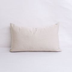 Indoor/Outdoor Sunbrella Canvas Flax - 20x12 Throw Pillow