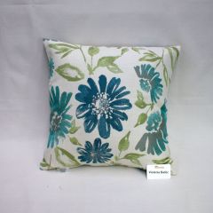 Indoor/Outdoor Sunbrella Violetta Baltic - 18x18 Throw Pillow (quick ship)