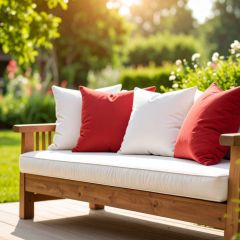 Custom Outdoor Bench Cushions