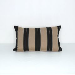Indoor/Outdoor Sunbrella Berenson Tuxedo - 20x12 Vertical Stripes Throw Pillow