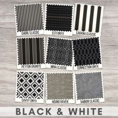 Sunbrella Sample Pack - Black / White