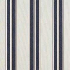 Sunbrella Navy / Taupe Fancy 4916-0000 46-Inch Awning / Marine Fabric