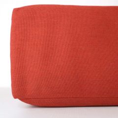 Sunbrella Canvas Henna Indoor / Outdoor Seat Back Patio Cushion Cover 20 x 24 x 5 (quick ship)