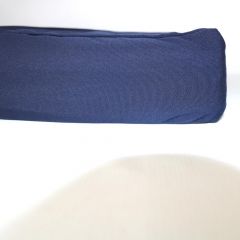 Sunbrella Canvas Navy Indoor / Outdoor Patio Seat Cushion Cover 37 x 18 x 4 (quick ship)