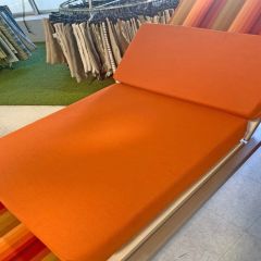 Sunbrella Spectrum Cayenne Patio Back Chair Cushion - Indoor / Outdoor Patio Cushion 25.5 x 13 x 5 (quick ship)