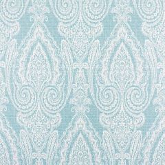 Scalamandre Sunbrella Harwich Port Turquoise 2 Elements IV Collection Upholstery Fabric