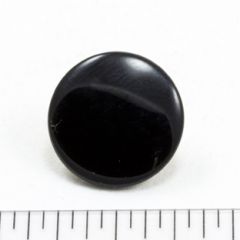 DOT® Durable™ Enamel Button 93-X2-10128-1339-1V Black 100 pack