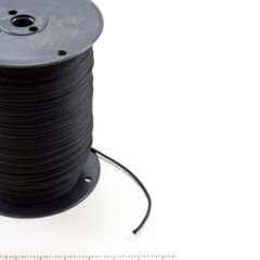 Neobraid Polyester Cord #4 - 1/8 inch by 1000 feet Black
