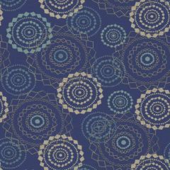 Sunbrella by Mayer Mandala Lapis 418-004 Imagine Collection Upholstery Fabric