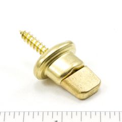 Common Sense® Turn Button Screw Stud 91-XB-783247-1E Gilt Brass 5/8" 100 pack