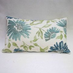 Indoor/Outdoor Sunbrella Violetta Baltic - 20x12 Throw Pillow