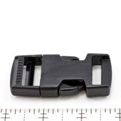 Fastex® Side Release Buckle 1" Acetal Black