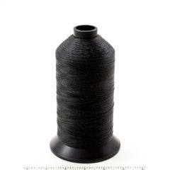 Coats Polymatic Bonded Monocord Dacron Thread Size 160 Black 16-oz