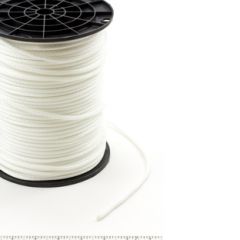 Neobraid Polyester Cord #6 - 3/16 inch by 500 feet White