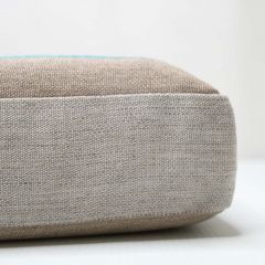 Sunbrella Gateway Mist Indoor / Outdoor Patio Bench Cushion Cover 71.25 x 13 x 2 (quick ship)