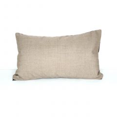 Indoor/Outdoor Sunbrella Linen Tweed - 20x12 Vertical Stripes Throw Pillow