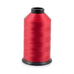 PremoBond Bonded Polyester Thread BPT Size 92 (Tex 90 ) Red 8-oz