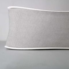 Sunbrella Sailcloth Seagull Indoor / Outdoor Patio Back Cushion Cover 18 x 10 x 3 with welt (quick ship)