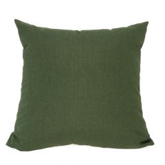 Outdoor Sunbrella RAIN Canvas Fern Waterproof Fabric Throw Pillow