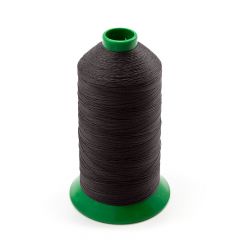 A&E Poly Nu Bond Twisted Non-Wick Polyester Thread Size 138 #4621 True Brown