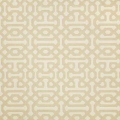 Sunbrella Fretwork Flax 45991-0001 Elements Collection - Reversible Upholstery Fabric (Light Side)