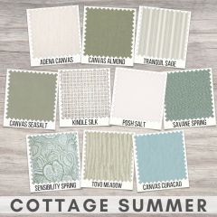 Sunbrella Sample Pack - Cottage Summer