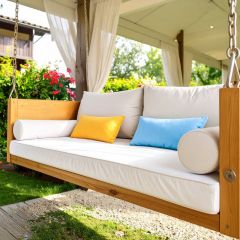 Custom Outdoor Glider / Porch Swing Cushions