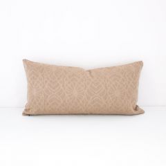 Indoor/Outdoor Sunbrella Timbuktu Sand - 24x12 Throw Pillow