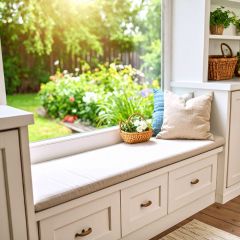 Custom Window Seat Cushions