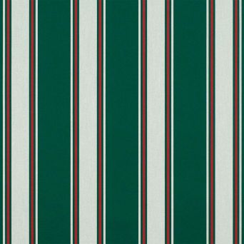 Sunbrella Forest Green Fancy 4790-0000 46-Inch Stripes Awning / Shade Fabric