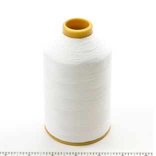 Item4ever White 100g UV Resistant High Tenacity Polyester Sewing Thread  Size Medium 210d/3 for Outdoor, Upholstered