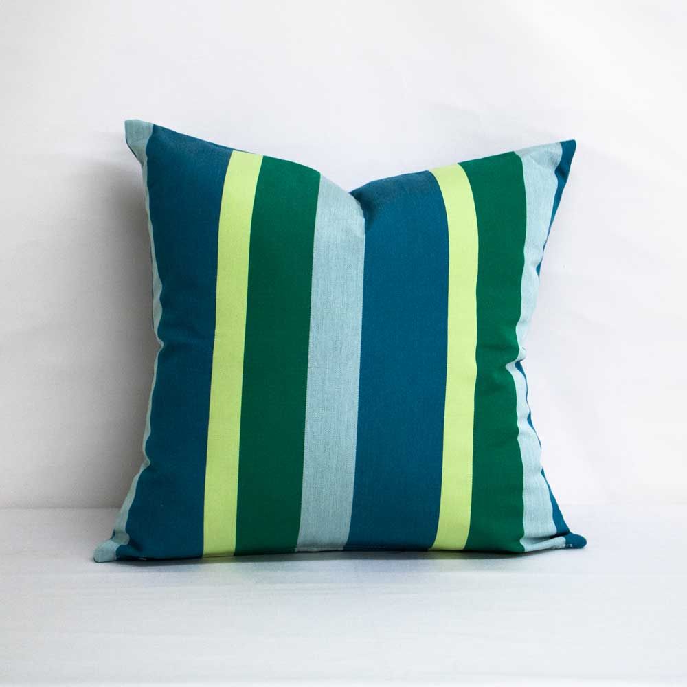 Outdoor Pillows with Insert Navy 18x18 Patio Accent Throw Pillows